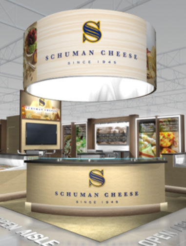 Schuman Cheese Trade Show Booth