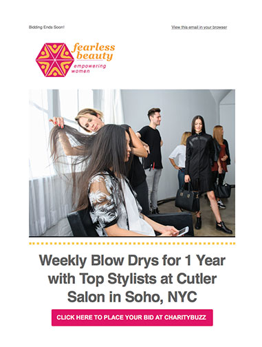 Fearless Beauty Email Campaigns