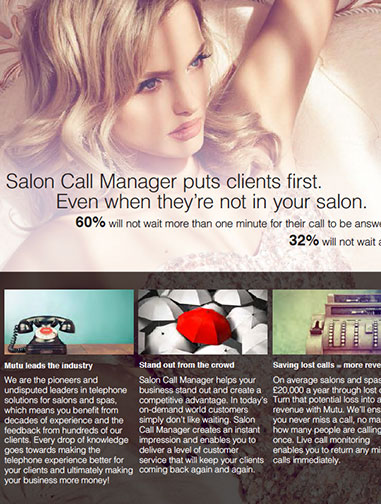 Mutu Salon & Spa Brochure
