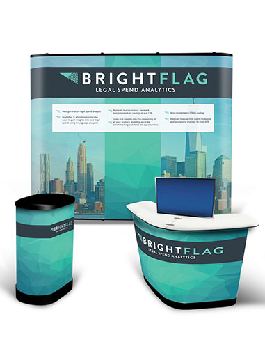 Brightflag Fast Pop-Up Booth